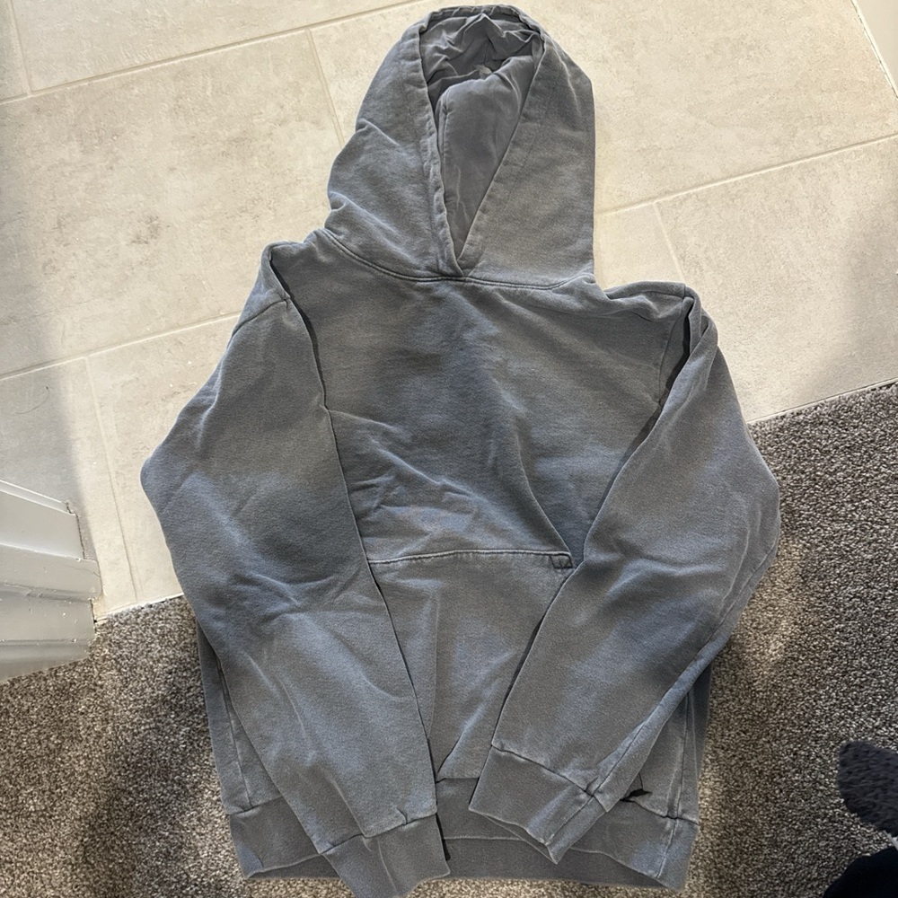 Talentless Washed Gray Pullover Hoodie/sweat set